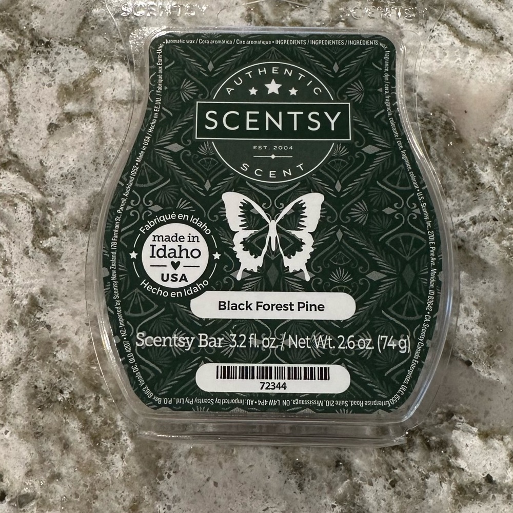 Scentsy Black Forest Pine Wax Bar